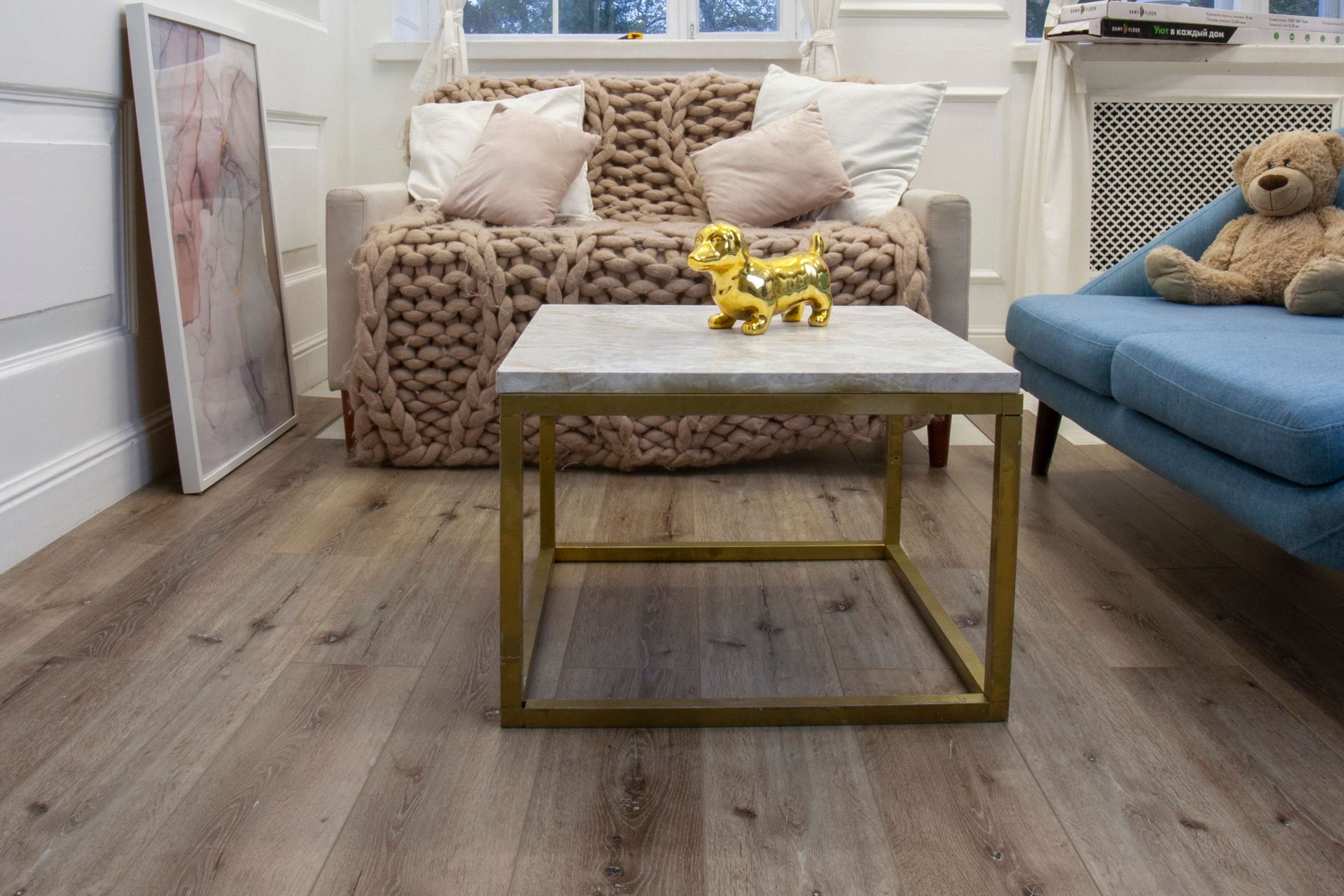 Усовершенствованная кварц-виниловая плитка «Damy Floor» Дуб Лофт (1227*187*2,5 мм) — купить в Сарове