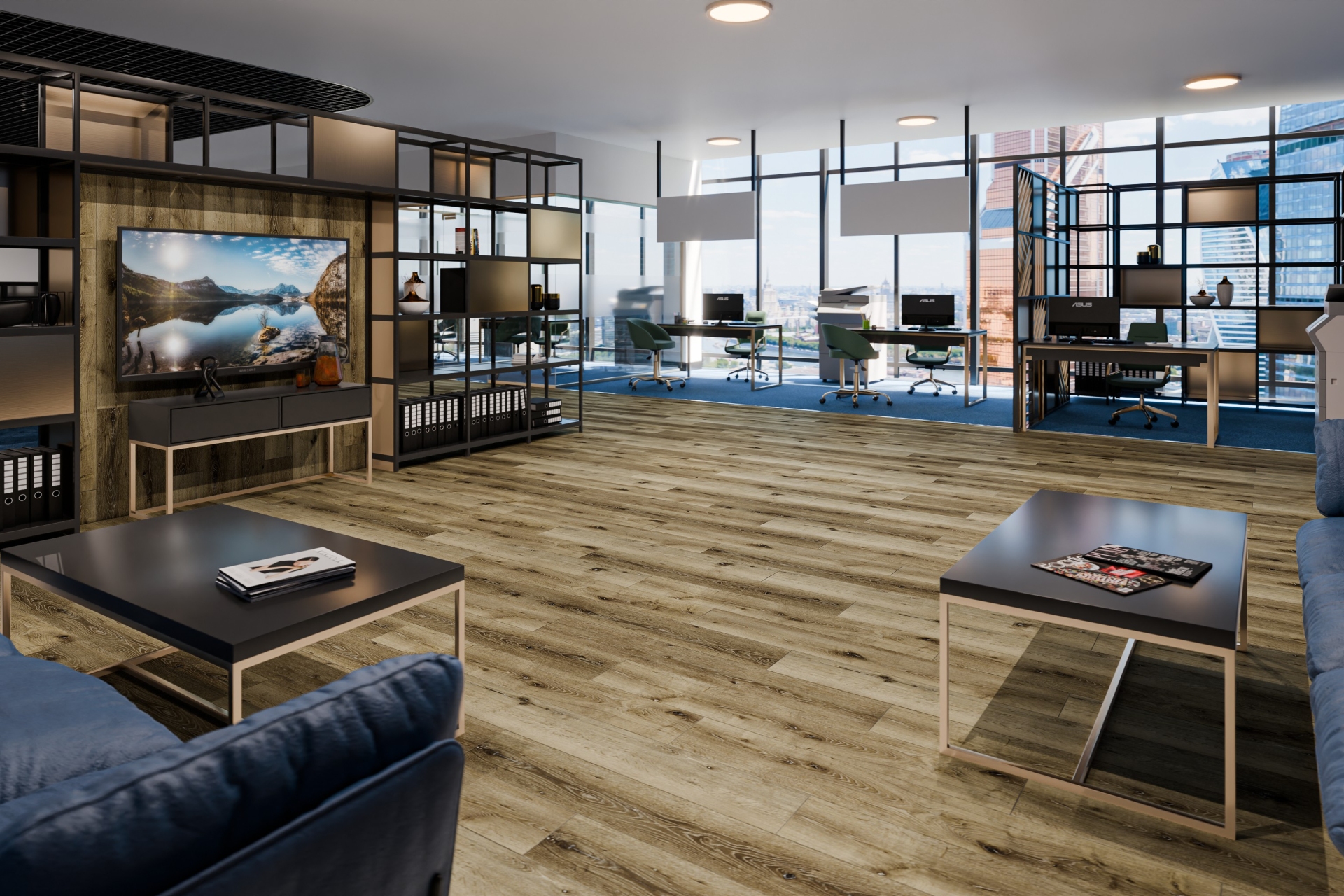 Усовершенствованная кварц-виниловая плитка «Damy Floor» Дуб Провинциальный (1227*187*2,5 мм) — купить в Сарове