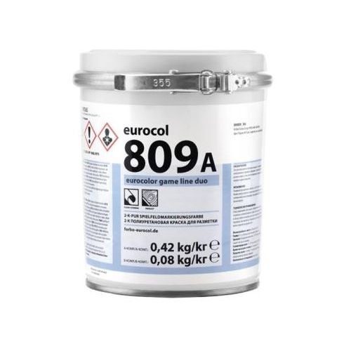 Краска Forbo Eurocol 809-А Eurocolor Game Line Duo 2К PU белая, 1 кг — купить в Сарове