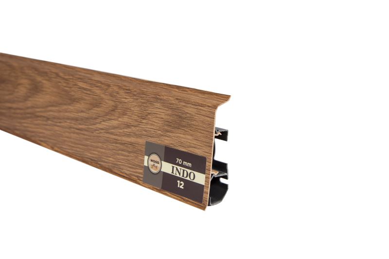 Плинтус "Arbiton" Indo Дуб Темный (2500*26*70 мм) — купить в Сарове