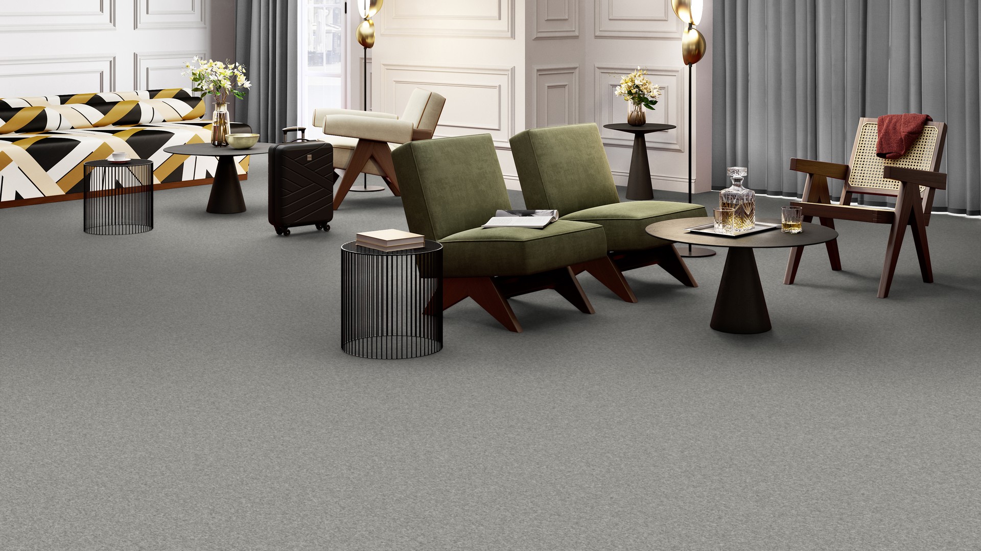 Ковровая плитка Medusa Tile 94 (500*500*5 мм) — купить в Сарове